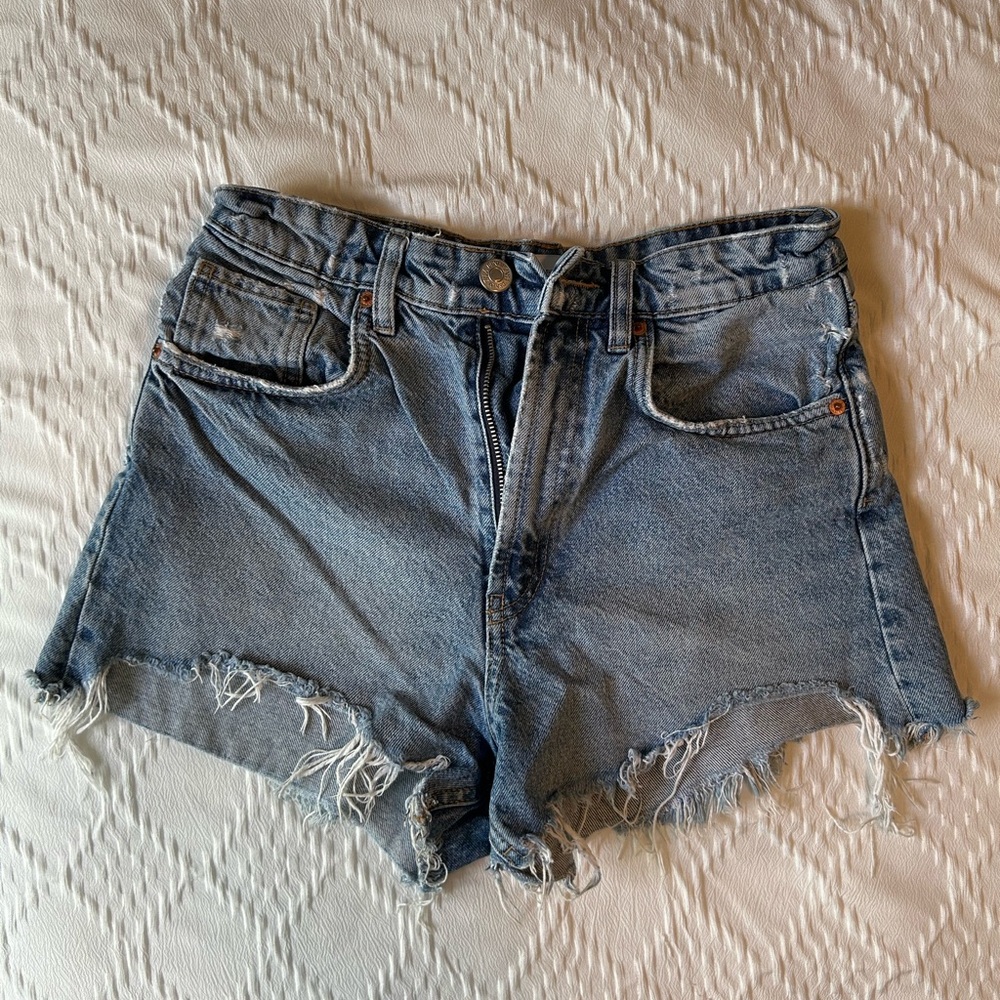 Zara Denim Cut Offs